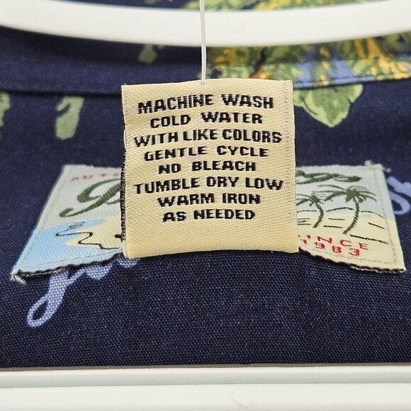 Big Dogs Just Do It Tomorrow Hawaiian Button-Up Shirt Men’s Size 2X NEW Beach - Picture 8 of 10